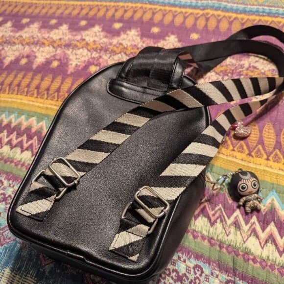 The Nightmare Before Christmas Jack Skellington Coffin Pin Trader Mini Backpack